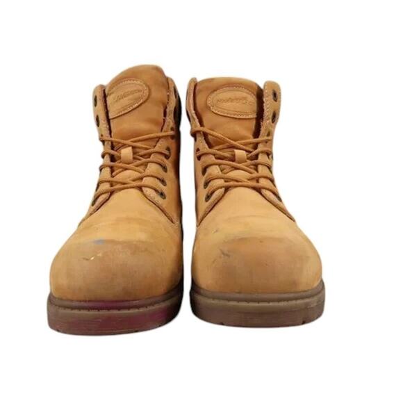 Lugz Shoes Mens 7.5 Boots Combat Boulder Hi Work Utility Lace Up Outdoor Brown - Picture 2 of 13